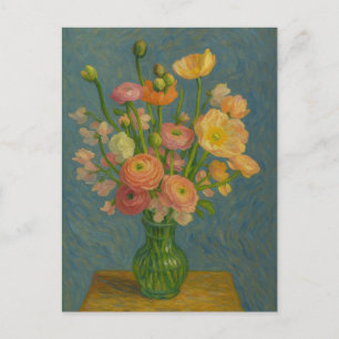 Cartão Postal Cartão-postal Ranunculus