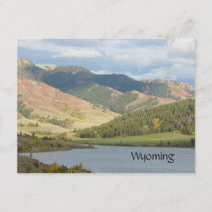 Cartão Postal Cartão-postal Red Colinas of Wyoming