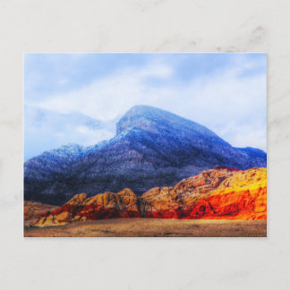Cartão Postal Cartão-postal Red Rock Blue Mountain
