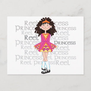 Cartão Postal Cartão-postal Reel Brunette