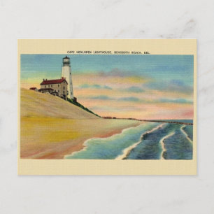 Cartão Postal Cartão-postal Rehoboth do Farol Cabo Henlopen