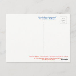Cartão Postal Cartão-postal #RESIST — JULY TREVOR