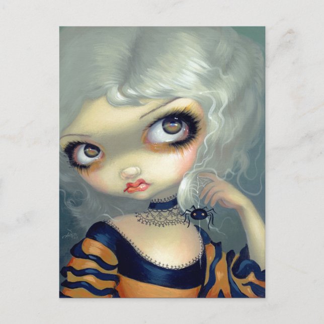 Cartão Postal Cartão-postal "Retrato com Aranha" (Frente)