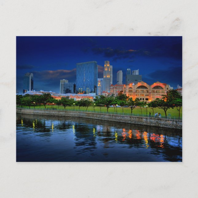 Cartão Postal Cartão-postal Robertson Walk, Singapura (Frente)