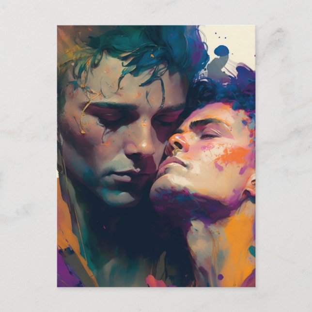 Cartão Postal Cartão-postal Romance (Frente)