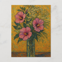 Cartão Postal Cartão-postal rosa de Sharon e Hemlock