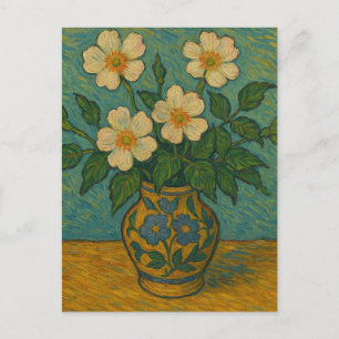 Cartão Postal Cartão-postal Rosa selvagem
