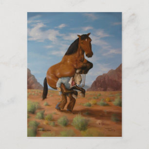 Cartão Postal Cartão-postal Rough Rider