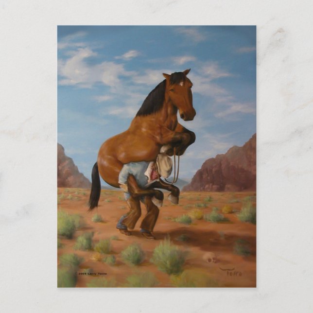 Cartão Postal Cartão-postal Rough Rider (Frente)