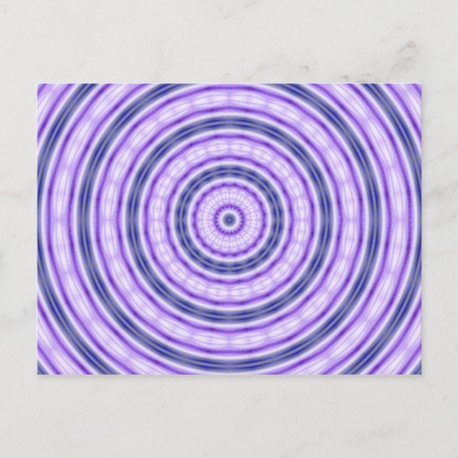 Cartão Postal Cartão-postal Roxo (Frente)