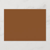 Cartão-postal Russet Brown