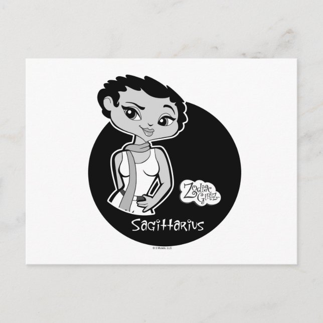Cartão Postal Cartão-postal Sagittarius (Frente)