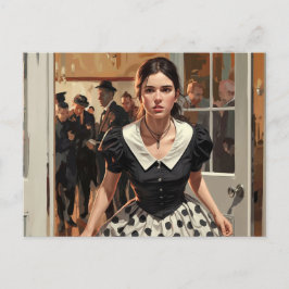 Cartão Postal Cartão-postal "Saindo do Partido"