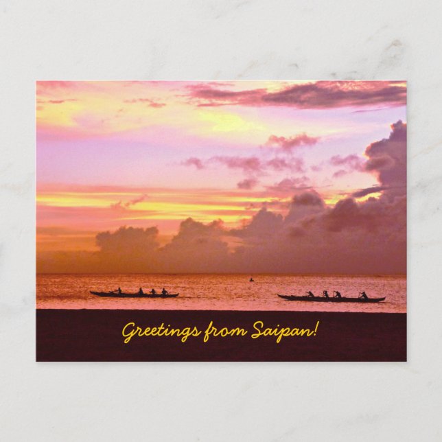 Cartão Postal Cartão-postal Saipan (Frente)