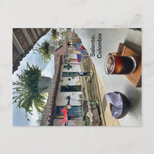 Cartão Postal Cartão-postal Salento, Colômbia