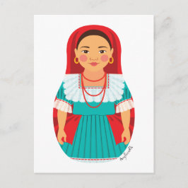 Cartão Postal Cartão-postal Salvadorenho Matryoshka