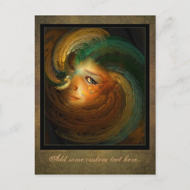 Cartão Postal Cartão-postal Samhain (Frente)