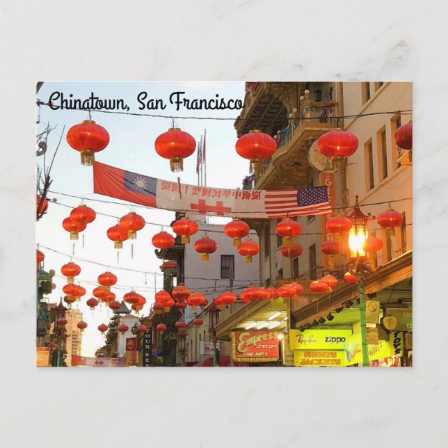 Cartão Postal Cartão-postal San Francisco Chinatown nº 5-2 (Frente)