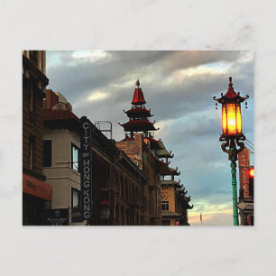 Cartão Postal Cartão-postal San Francisco Chinatown nº 6-2