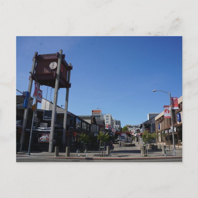 Cartão Postal Cartão-postal San Francisco Japantown Osaka Way (Frente)