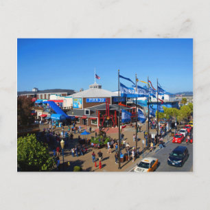 Cartão Postal Cartão-postal San Francisco Pier 39 #12-1