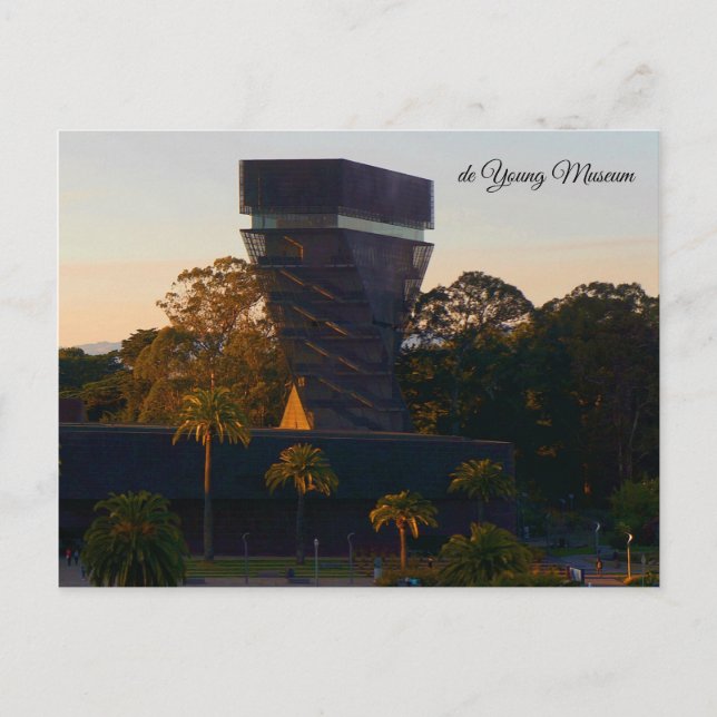Cartão Postal Cartão-postal São Francisco de Young Museum nº 3-2 (Frente)