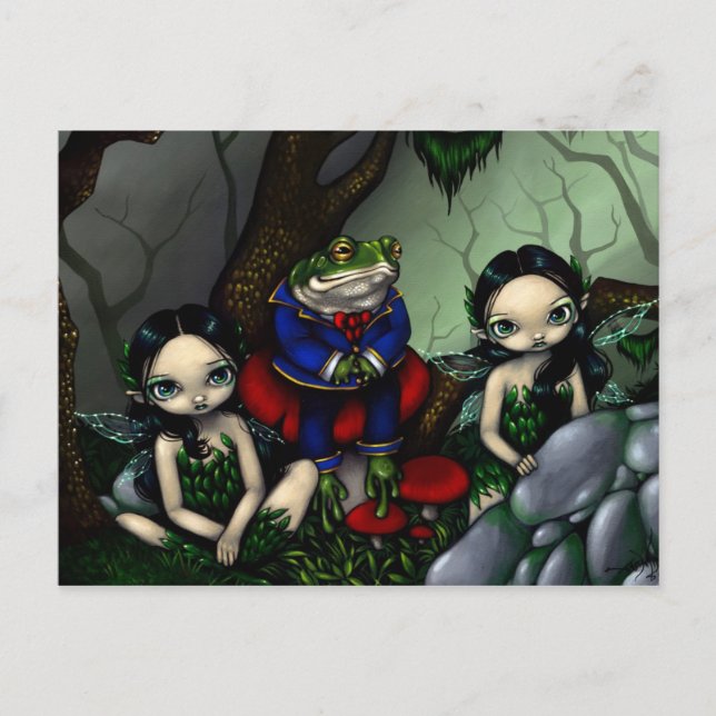 Cartão Postal Cartão-postal "Sapo bonito" (Frente)