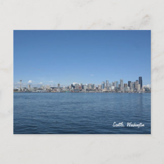 Cartão Postal Cartão-postal Seattle Washington Skyline