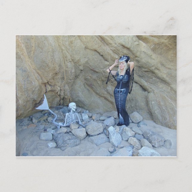 Cartão Postal Cartão-postal sem-morto da praia Malibu Vamplifica (Frente)