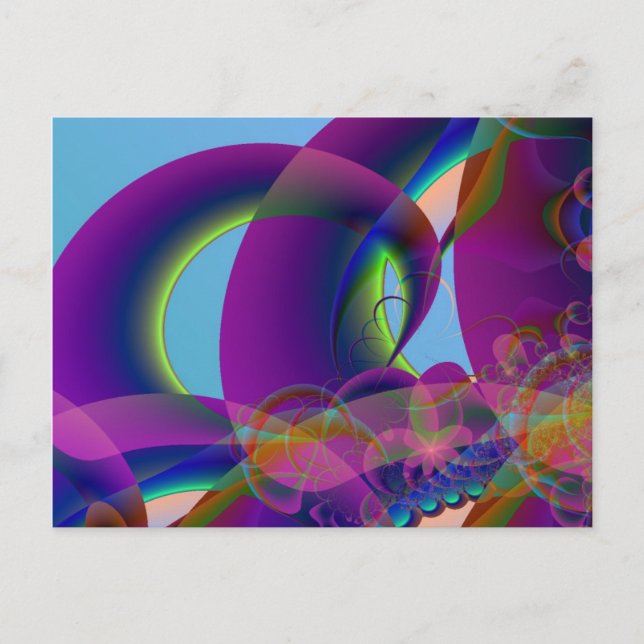 Cartão Postal Cartão-postal semicírculo (Frente)