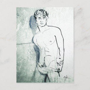 Cartão Postal Cartão-postal Shadow On the Wall