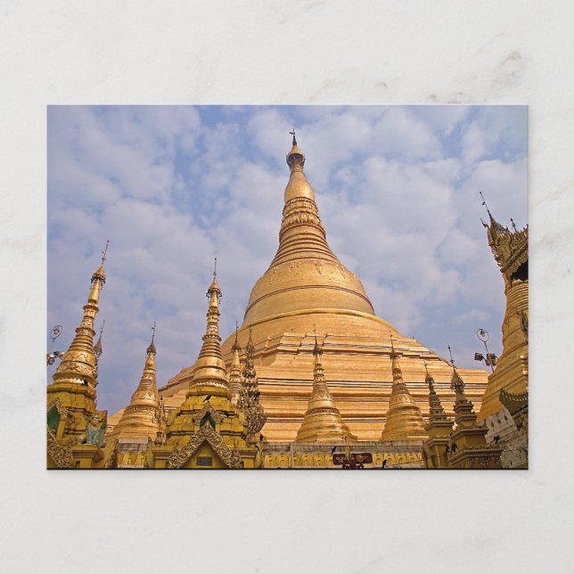 Cartão Postal Cartão-postal Shwedagon Paya (Frente)