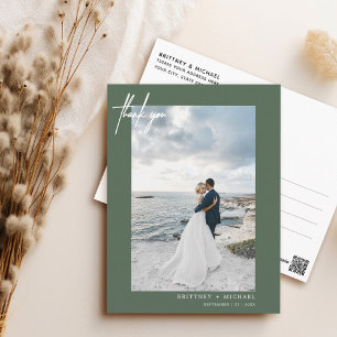 Cartão Postal Cartão-postal Simples com Letra Mão