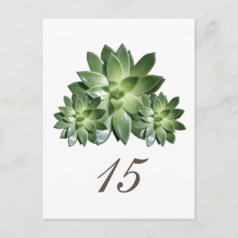 Cartão Postal Cartão-postal Simples de Número de Tabela de Casam