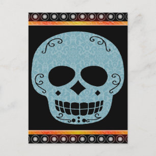 Cartão Postal Cartão-postal Skull