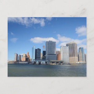 Cartão Postal Cartão-postal Skyline Inferior de Manhattan