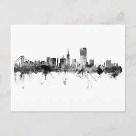 Cartão Postal Cartão-postal Skyline San Francisco