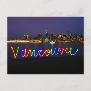 Cartão Postal Cartão-postal Skyline Vancouver
