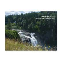 Cartão-postal Snoqualmie Falls