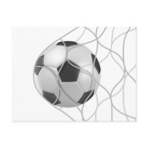 Cartão-postal Soccer Goal