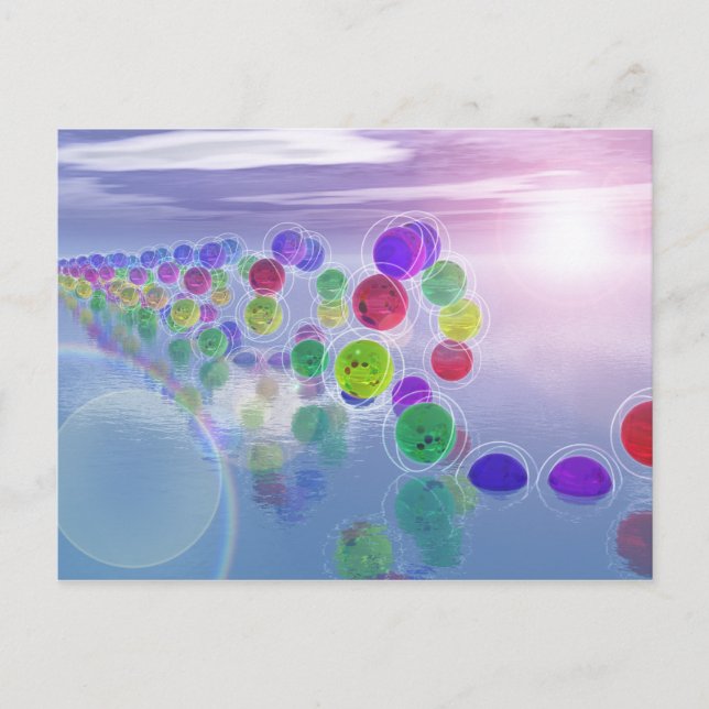 Cartão Postal Cartão-postal Sóis em Seus Cursos (Frente)