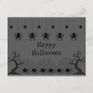 Cartão Postal Cartão-postal Spider Halloween