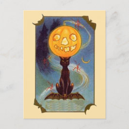 Cartão Postal Cartão-postal Spooky Vintage Halloween