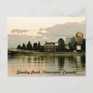 Cartão Postal Cartão-postal Stanley Park Serene Life