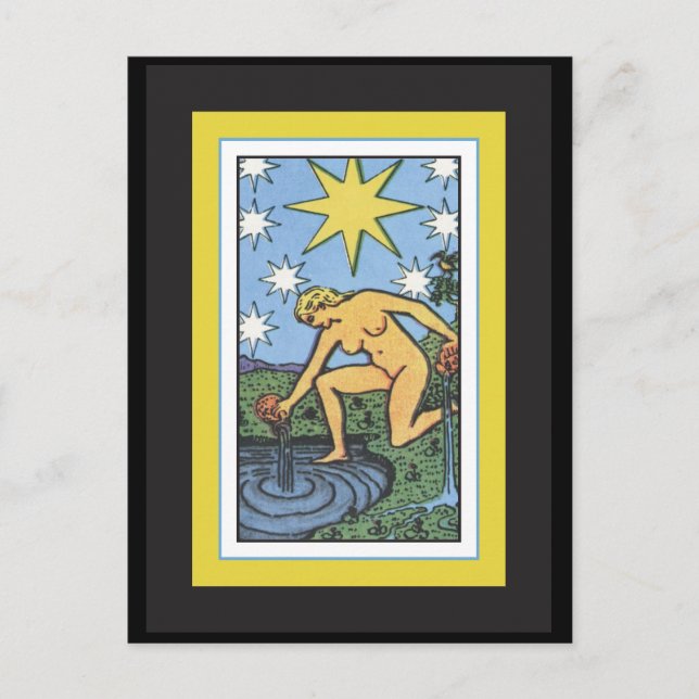 Cartão Postal Cartão-postal Star (Frente)
