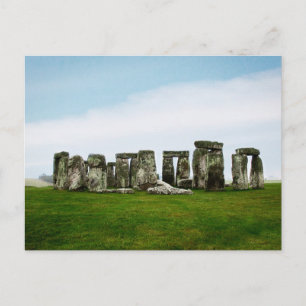 Cartão Postal Cartão-postal Stonehenge