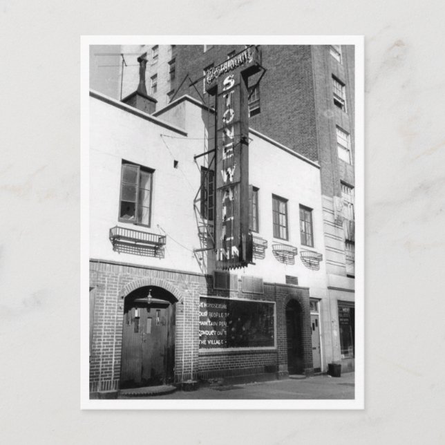 Cartão Postal Cartão-postal Stonewall Inn (Frente)