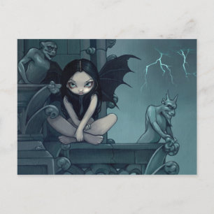 Cartão Postal Cartão-postal "Storm over Notre Dame"