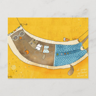 Cartão Postal Cartão-postal Sun e Friends de Krize