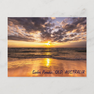 Cartão Postal Cartão-postal Sunrise no Surfers Paraíso